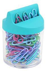 Spinacze powlekane pastelow 28 mm MemoBe 100 szt. op. magnetyczne