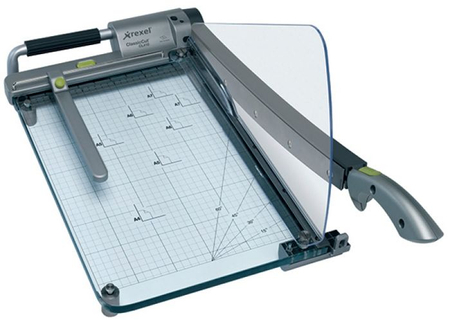 Gilotyna do papieru REXEL ClassicCut CL410 A4, dł. cięcia 39cm, srebrna