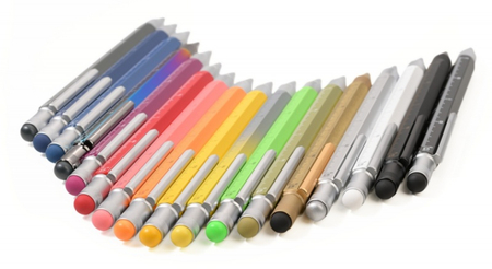 Długopis wielozadaniowy TROIKA Construction, żółty