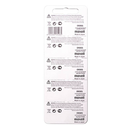 Bateria MAXELL specjalistyczna CR2025, 5 szt.