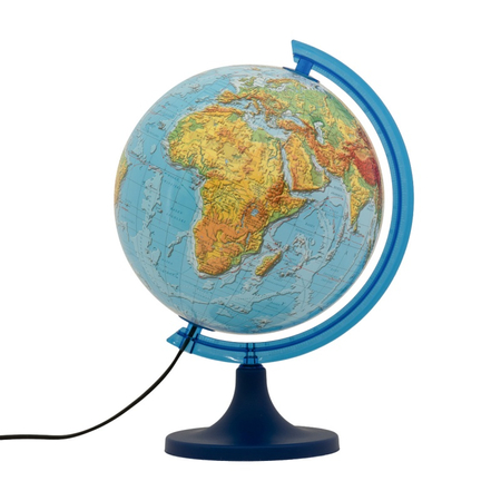 Globus fizyczny 3D GŁOWALA, podświetlany, śr. 250mm, w pudełku