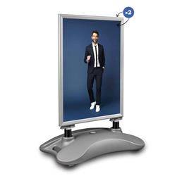 Potykacz Hampton srebrny - A1