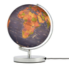 Globus TROIKA Terra Light, śr. 25cm, metalowa podstawa, niebiesko-zielony