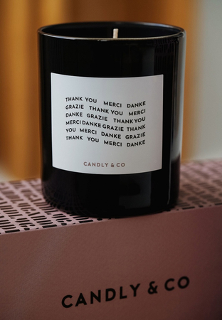 Świeca sojowa w szkle CANDLY&CO, Thank You Merci Danke, zapach No.7, 250g