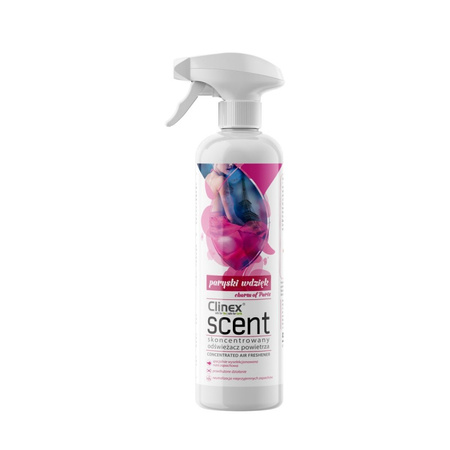 Odświeżacz powietrza CLINEX Scent Paryski Wdzięk, skoncentrowany, 500ml