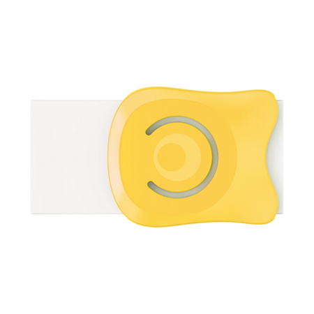 Gumka do ścierania KEYROAD Goldfish, z osłoną, 3 szt., blister, mix kolorów