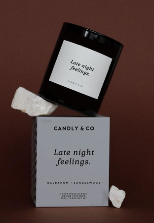 Świeca sojowa w szkle CANDLY&CO, Late Night Feelings, zapach No.6, 250g
