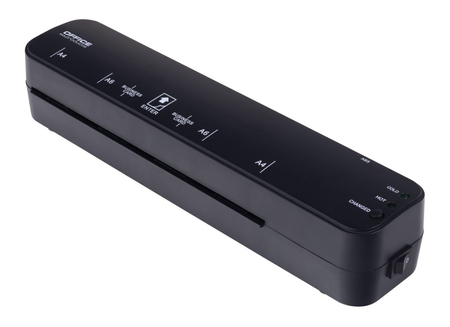 Laminator OFFICE PRODUCTS 400, A4, prędk. laminacji: 20cm/min., czarny
