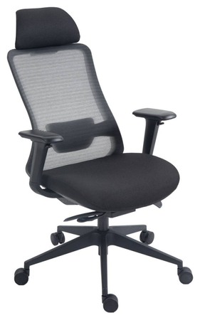 Fotel biurowy OFFICE PRODUCTS Siros, czarny