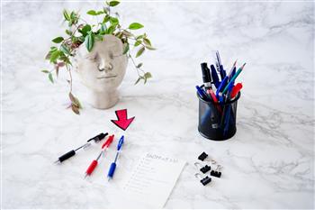 Długopis automatyczny Base 0,7mm z gumowym uchwytem MemoBe niebieski