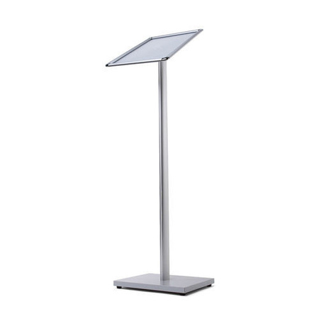 Menuboard z ramą A4, narożnik ostry, profil 25 mm - MBA4G25