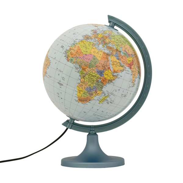 Globus polityczno-fizyczny GŁOWALA, podświetlany, śr. 250mm, w pudełku, z aplikacją AR