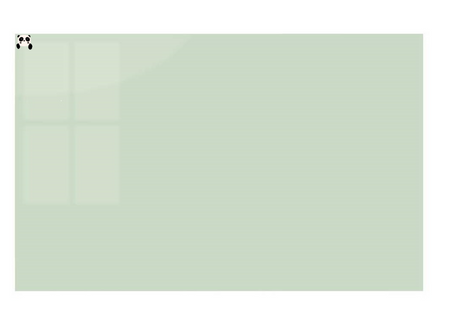 Tablica Szklana Magnetyczna Suchościeralna 45x45 cm BIAŁA