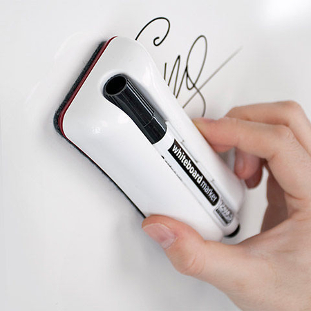 Czyścik DUO + 1 marker czarny - AS125