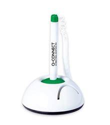 Długopis na sprężynce Q-CONNECT, antybakteryjny, stojący, samoprzylepny, biały