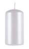 Świeca słupek DONAU HOME Standard Lakier, 60x115mm, biały perła