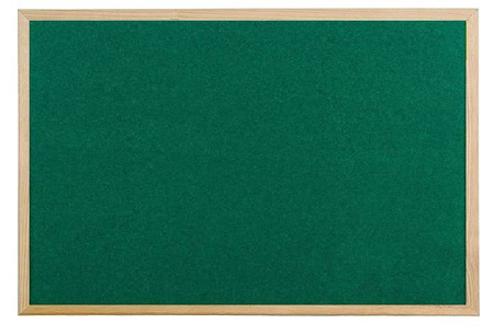 Tablica korkowa kolorowa w ramie drewnianej