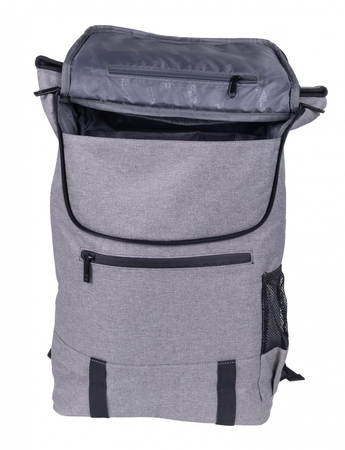Plecak DONAU TRAVEL London, 15,6", 18l, szary