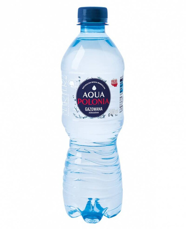 Woda mineralna Aqua Polonia, gazowana, 0,5l