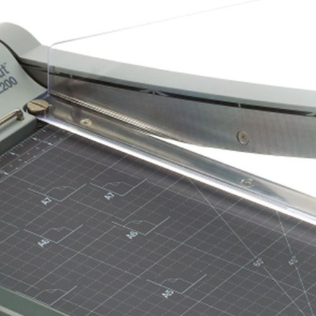 Gilotyna do papieru REXEL ClassicCut CL200, A4, dł. cięcia 31cm, grafitowa