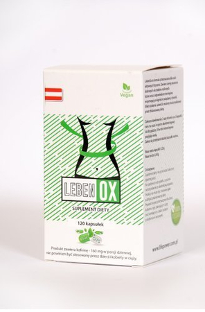 LebenOx suplement diety na odchudzanie - 120 kapsułek 