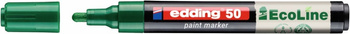 Marker olejowy na bazie wody e-50 EDDING EcoLine, 2-3mm, zielony