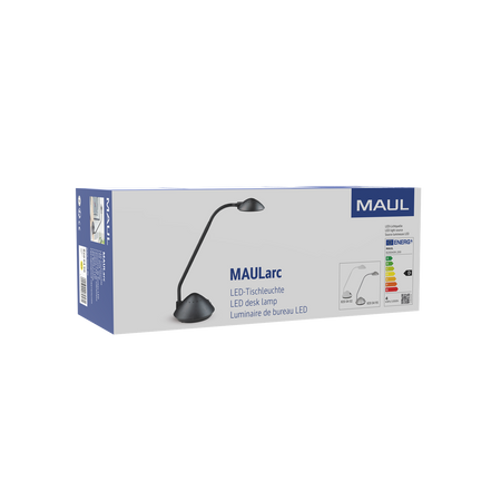 LAMPA BIURKOWA LED MAULarc SREBRNA