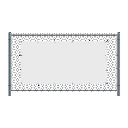 Fence Banner 300 x 140 cm Open French Green