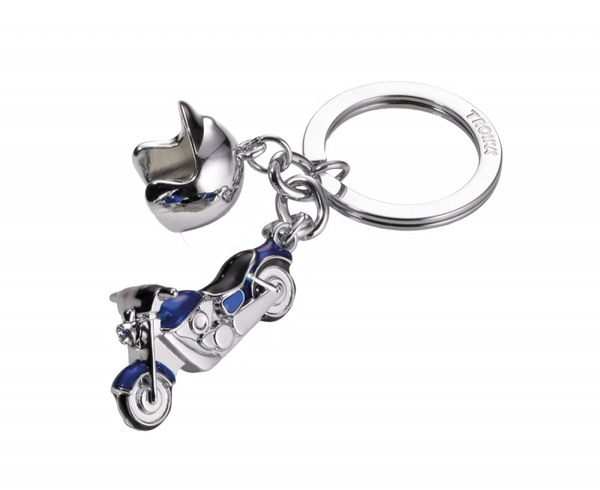Brelok TROIKA Key Cruising, emaliowany metal, niebieski