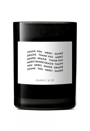 Świeca sojowa w szkle CANDLY&CO, Thank You Merci Danke, zapach No.7, 250g