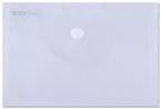 Teczka kopertowa DONAU zatrzask, PP, A6, 180mikr., transparentna