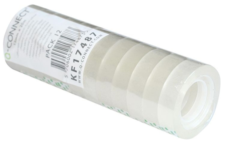 Taśma biurowa Q-CONNECT, 12mm, 20m, 12szt.