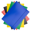 Teczka z gumką OFFICE PRODUCTS, karton/lakier, A4, 320gsm, 3-skrz., mix kolorów