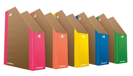 Pojemnik na dokumenty DONAU Life, karton, A4, żółty