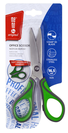 Nożyczki 3D z miękkim uchwytem MemoBe16,5 cm