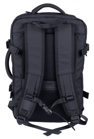 Plecak DONAU TRAVEL Prague, 17", 32l, USB + kabel, czarny