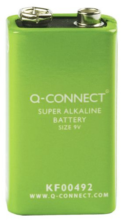 Baterie super-alkaliczne Q-CONNECT E-Block, LR61,9V