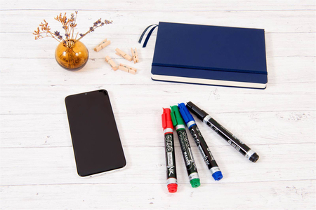 Marker permanentny MEMOBE okrągła końc.kolor zielony