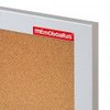 Tablica korkowa MEMOBE, rama obrazowa biała, 90x60 cm