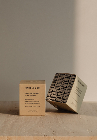 Świeca sojowa w szkle CANDLY&CO, They Say You Are What You, zapach No.1, 250g