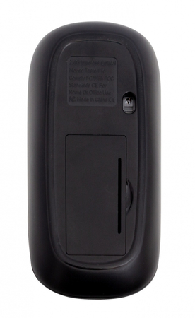 Myszka komputerowa Q-CONNECT, bezprzewodowa, 4-przyciskowa, czarna