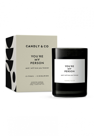 Świeca sojowa w szkle CANDLY&CO, You Are My Person And I., zapach No.3, 250g
