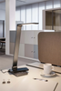 LAMPA BIURKOWA LED MAULstella, możliwość regulacji światła, Qi i USB ANTRACYTOWA