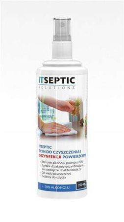 Płyn do czyszczenia i dezynfekcji powierzchni ITSEPTIC, 250ml