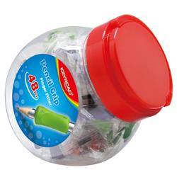 Uchwyt ergonomiczny KEYROAD Pencil Grip, 1 szt., zawieszka, mix kolorów