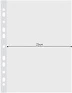 Koszulki na dokumenty DONAU, poszerzane, PP, A4, krystal, 120mikr., 25szt.