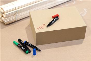 Marker permanentny M200 MemoBe końcówka okrągła 3 mm zielony