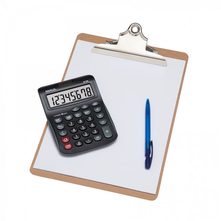 KALKULATOR BIURKOWY JUNIOR MJ 550, 8-POZYCYJNY, CZARNY MAUL