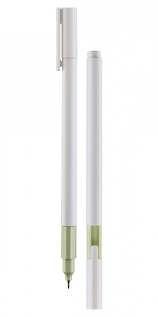 Cienkopis ECONOVO, 0,4mm, 4 szt., biało-zielony