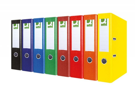 Segregator Q-CONNECT Hero, PP, A4/75mm, zielony